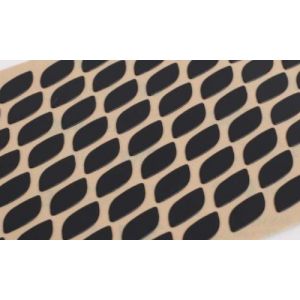 Elliptical PTFE Control Mouse Feet Glide Double Sided Tape PAHS