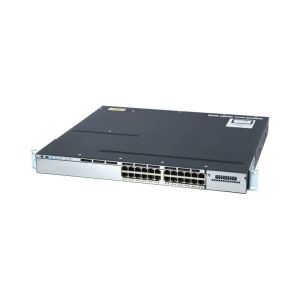 WS-C3850-24P-L Cisco Network Switch PoE 24 Ports Stacking Layer 3 Managed