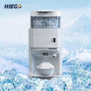 6l Countertop Electric Ice Crusher 400kgs/H , 320rpm Snow Cone Ice Crusher