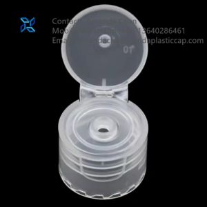 Plastic Smooth Fip Top Cap Flip Top Caps For Anti-Bacterial Cleaning Gel Bottles