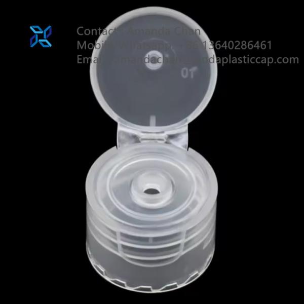 Quality Plastic Smooth Fip Top Cap Flip Top Caps For Anti-Bacterial Cleaning Gel Bottles wholesale