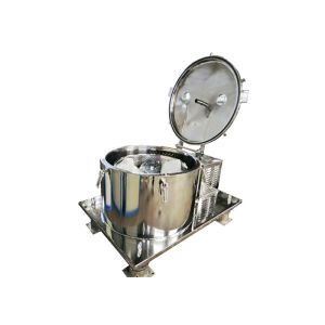 Top Discharge Basket Centrifuge / Industrial Hemp Oil Extraction Machine