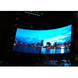 High Refresh Rate Full Color SMD 3 in 1 P5 Curved LED Display With CE & ROHS