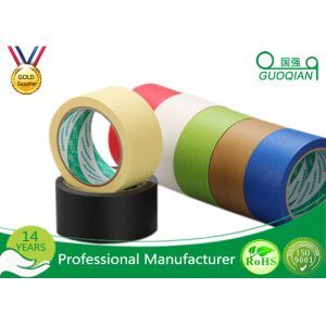 High Tmperature Car Masking Tape , Adhesive Pinstripe Masking Tape 22.9m - 1000m