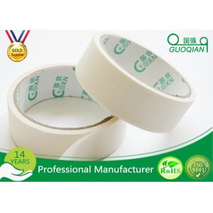 Cheap White Paint Colored Masking Tape With High Temperature Silicone for sale