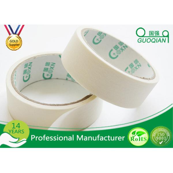 White Paint Colored Masking Tape With High Temperature Silicone