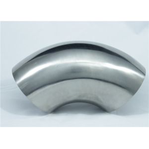 45° 90° 180° Elbow Plain Both Ends Titanium For Tube Fitting Connection