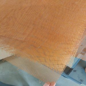 Mesh-filter Cap Fiberglass Filter Mesh For Molten Aluminium Liquid Filter from