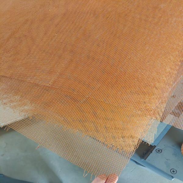 Mesh-filter Cap Fiberglass Filter Mesh For Molten Aluminium Liquid Filter from