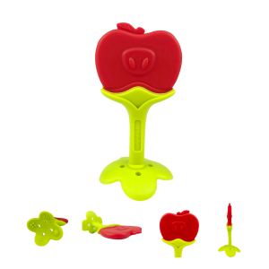 FDA Approved Silicone Baby Products Teething Chewable Baby Teether For Tiny Hands