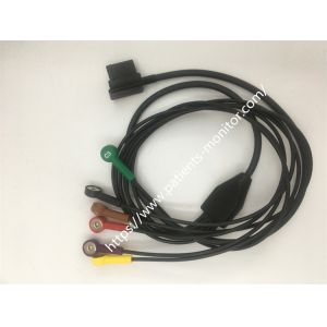 Zoll M Serve Defibrillator ECG Leads Chest 6 Leads Cable PN 3012-0021-02-12 REV