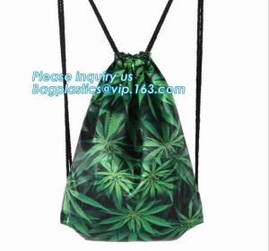 China Recycled foldable polyester bag,Custom logo printed basketball backpack 210D polyester printing drawstring bag bagease on sale