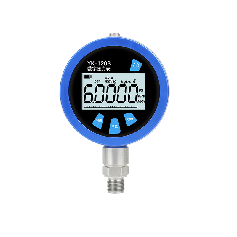 Cheap Accurate Digital Pressure Gauge with Overload Capacity up to 3 Times Full Scale for Industrial Pressure Monitoring for sale