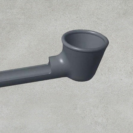 Quality 3.2g/Cm3 Density Si3N4 Silicon Nitride Launder Corrosion Resistant wholesale