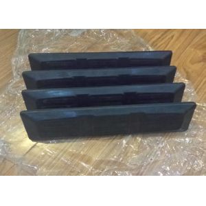 Lightweight Excavator Rubber Pads , Bolt On Rubber Pads 350 * 106 * 40mm