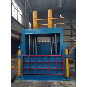 China Vertical Scrap Baler Price Used For Plastic Waste Paper Baling Cans Baling Light Metal Baling Press Machine on sale
