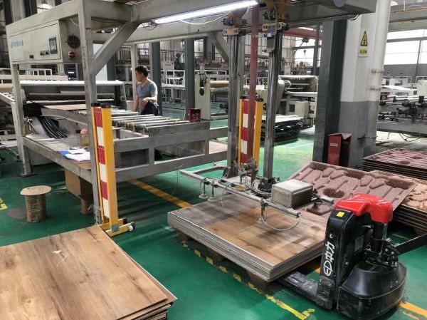 Unilin Vinyl Herringbone SPC Floor Scratch Resistant 5.0mm