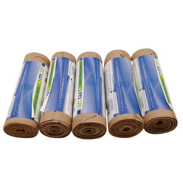 Quality Eco Friendly Wholesale Cornstarch Custom Color Printed 100% Biodegradable Compostable Plastic Garbage Bags on Roll wholesale