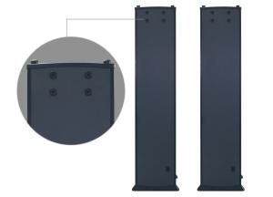 Cheap Door Frame Metal Detector Portable , Metal Detectors In Airports CE FCC Certification for sale
