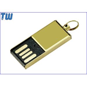 Golden Tiny Metal UDP Chip 128GB USB Memory Stick Thumb Drives