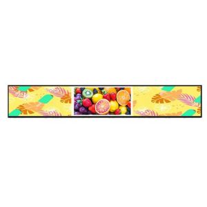 High Color Uniformity Bar Stretched Bar LCD Display Ultra Wide Resolution 1920