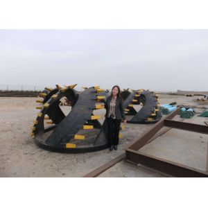 32 Inch Submersible Dredge 1864KW Engine Power Port Amphibious Coral Seabed