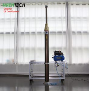 9m non-lockable pneumatic telescopic mast