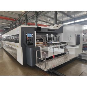 Corrugated Carton Printing Slotting Diecutting Machine with Fully Automatic