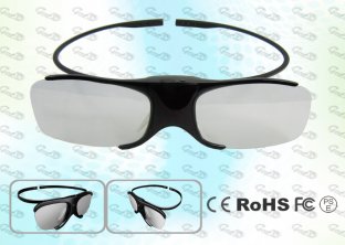 Light weighted 3D TV IR Active Shutter Glasses GH1000