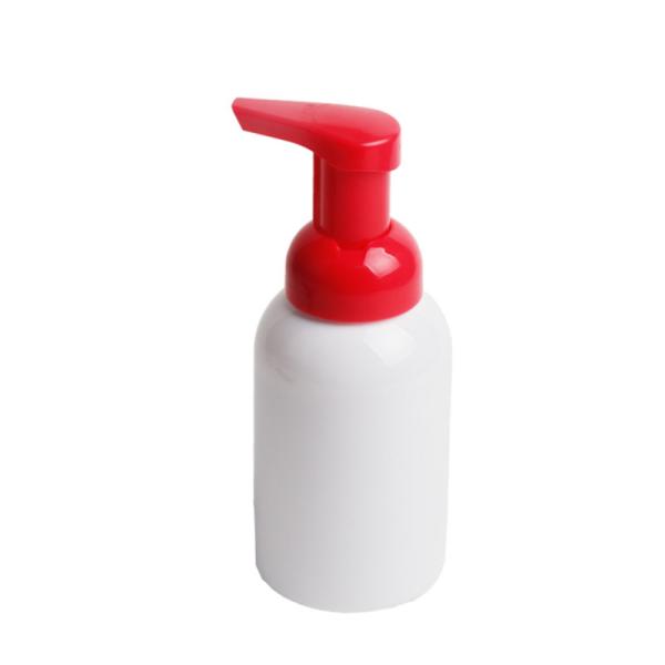 Quality Pet Facial Cleanser 30/400 Liquid Soap Foam Pump Dispenser Bottle White wholesale