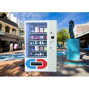 Adult Cosmetic Cold Drink Book Mini Vending Machine With Elevator For Subway