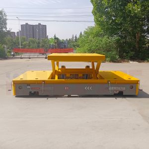 Custom Battery Powered Industrial Transfer Cart Omni Wheel Transfer Cart