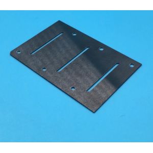 Insulated Black 94 ZrO2 Zirconia Ceramic Substrate Resistor Heat Sink High