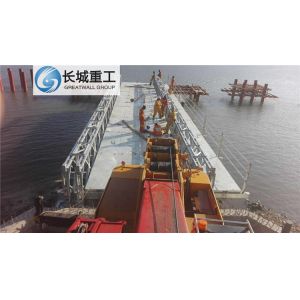 CB321 Muti-span Bailey Bridge DSR , painted bridge.temporary bridge,truss bridge