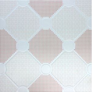Geometric Pattern Artistic Ceiling Tiles , Durable Waterproof Clip in Ceiling