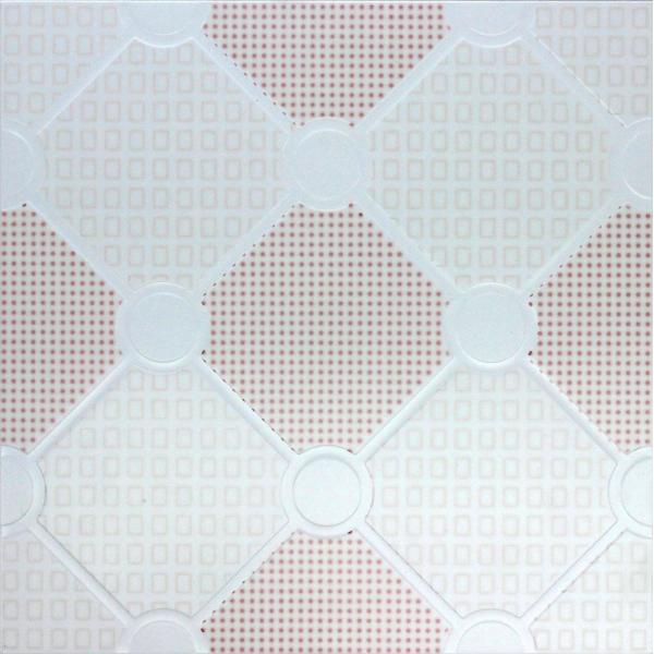 Quality Geometric Pattern Artistic Ceiling Tiles , Durable Waterproof Clip in Ceiling wholesale