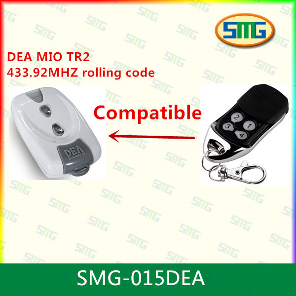 SMG-015DEA 433.92 MHz 2-Channel Dea Mio Tr2 Remote Control Transmitter Rolling