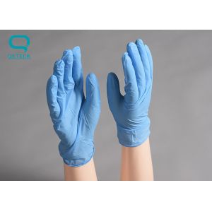 Powder Free Cleanroom Nitrile Gloves With High Temperature Resistance