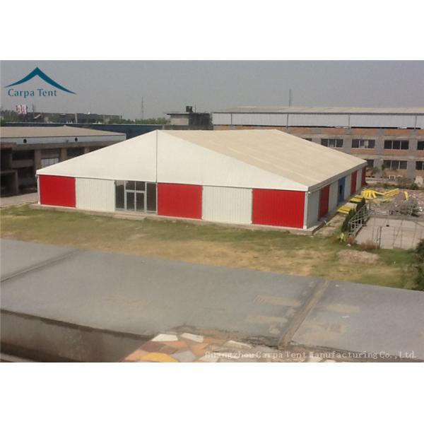 Large White Marquee Aluminium Warehouse Tents For Industry PVC Fabric