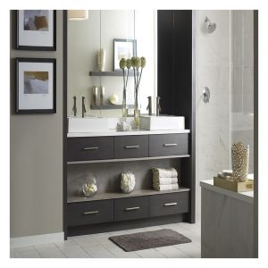 Modern Bathroom Vanity Combo with Waterproof Function and Customized Plywood