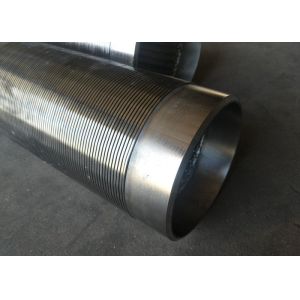 Corrosion Resistant Wire Wrapped Screen , SS Cylinder Screen With Bevel Ends