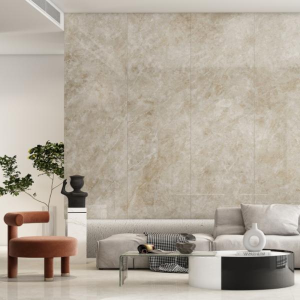 Porcelain Material Indoor Porcelain Tiles with 9mm Thickness and 800x2600mm Size