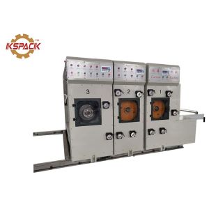Flexo Corrugated Automatic Feeding Pizza Box Making Machine with Rotary Die