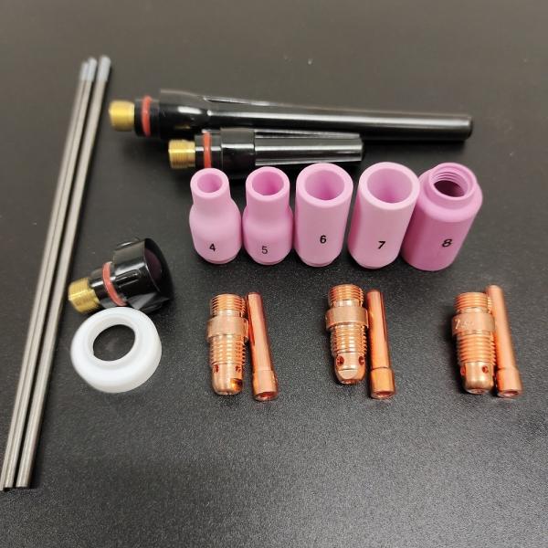 0.28KG Alumina Nozzle Collet Body Electrode Insulator TIG Welding Torch