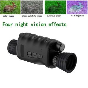 Lightweight Digital Night Vision Zoom Monocular For Hunting
