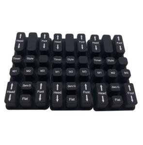 China 60 Shore A Silicone Membrane Switch Keyboard For Train on sale
