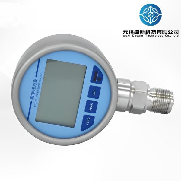 Industrial Pressure Gauge With Large LCD Digital Display And IP65 Stainless