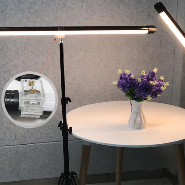 40W 4ft Daylight Warm White LED Tube Light 95ra Handheld Selfie 2800K-9990K Bi