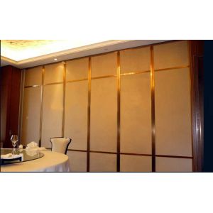 Interior Sliding Door Soundproof Hotel Partition Walls Folding Operable