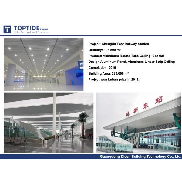 CE Certified False 600mm Clip In Ceiling System Soundproofing